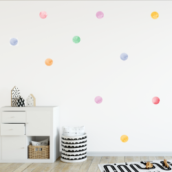 Star fabric wall stickers