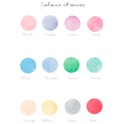 Star fabric wall stickers