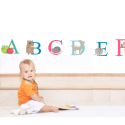 Alphabet Fabric Wall Stickers