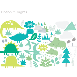 Dinosaur Theme Wall Stickers